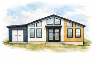 Modern Residential Build: New Home + ADU