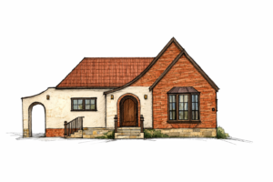 English Tudor - Eaton Fire Rebuild