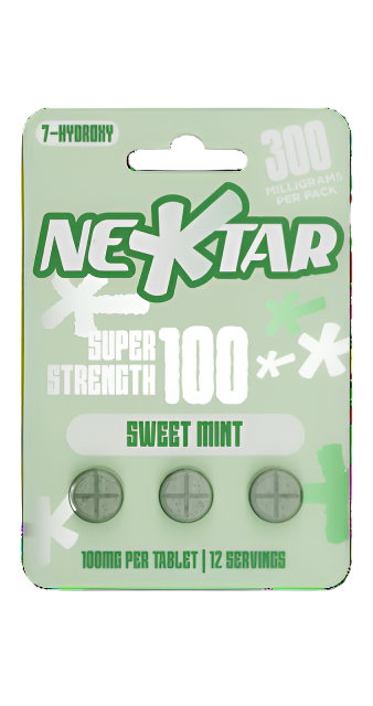 🎁 NEKTAR 3ct 7OH Chewable Tabs Super Strength Sweet Mint 100mg Per Tablets (100% off) - Seven Tech