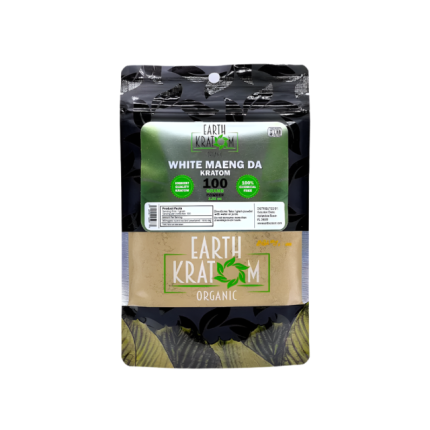 EARTH KRATOM POWDER 100G - MAENG DA WHITE VEIN - Seven Tech