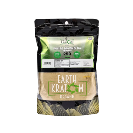 EARTH KRATOM POWDER 250G - MAENG DA WHITE VEIN - Seven Tech
