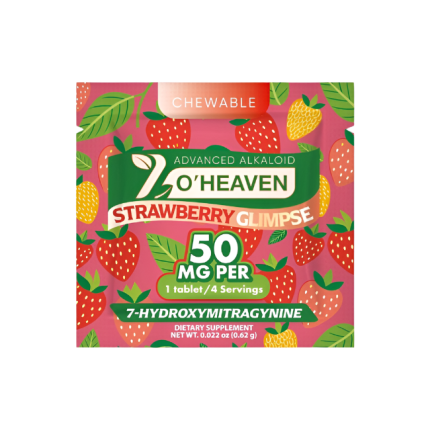 7 O'Heaven 1ct 7OH Tabs Strawberry Glimpse 50mg Per Tablets - Seven Tech