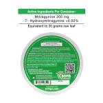 HAPPY HIPPO K-DIPS KRATOM EXTRACT POUCHES 15CT 20MG - WINTERGREEN - Seven Tech