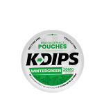 HAPPY HIPPO K-DIPS KRATOM EXTRACT POUCHES 15CT 20MG - WINTERGREEN - Seven Tech