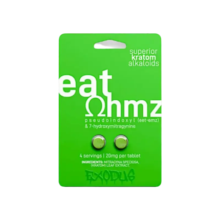 Eat OHMZ 2ct 7OH Tabs Exodus Extract Green Pseudo+7OH 20mg per Tablets - Seven Tech