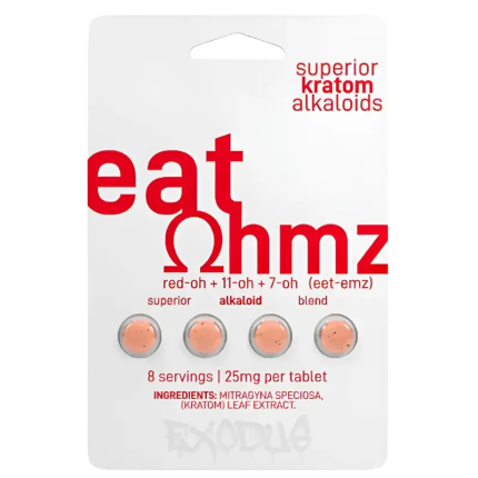 Eat OHMZ 4ct 7OH Tabs Blend Red-OH+11-OH+7OH 25mg per Tablet - Seven Tech