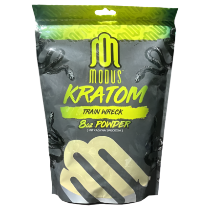 MODUS KRATOM POWDER 8OZ - TRAIN WRECK - Seven Tech