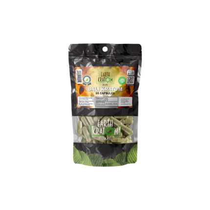 EARTH KRATOM CAPSULES 65CT - BALI - Seven Tech