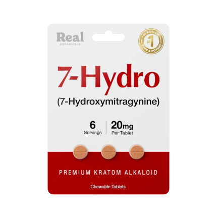 Real Botanicals 3ct 7OH Tabs 7-Hydro 20mg Per Tablet - Seven Tech