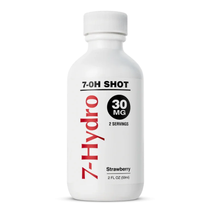Real Botanicals 7-Hydroxymitragynine Strawberry Liquid Kratom Extract Shot 30mg - Seven Tech