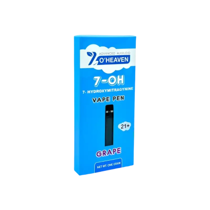 7 O'Heaven 1ct 7OH Grape Vape Pen 100mg - Seven Tech