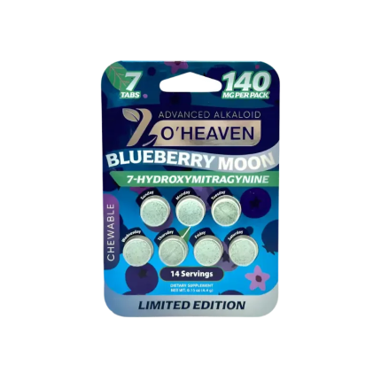 7 O'Heaven 7ct 7OH Blueberry Moon Tabs 20mg Per Tablet - Seven Tech