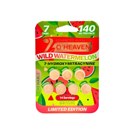 7 O'Heaven 7ct 7OH Wild Watermelon Tabs 20mg Per Tablet - Seven Tech
