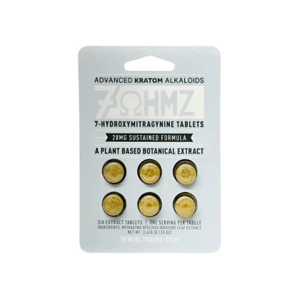 7OHMZ 6ct 7OH Tabs Sustained Formula 28mg per Tablet - Seven Tech