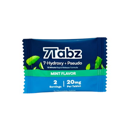 7Tabz 1ct 7OH + Pseudo Mint 20mg Per Tablet - Seven Tech