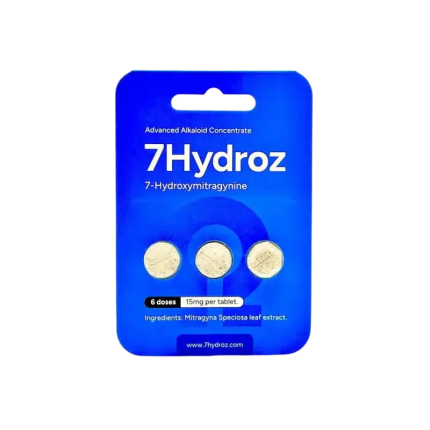 7Hydroz 3ct 7OH Chewable Tabs 15mg per Tablet - Seven Tech
