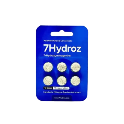 7Hydroz 6ct 7OH Chewable Tabs 15mg per Tablet - Seven Tech
