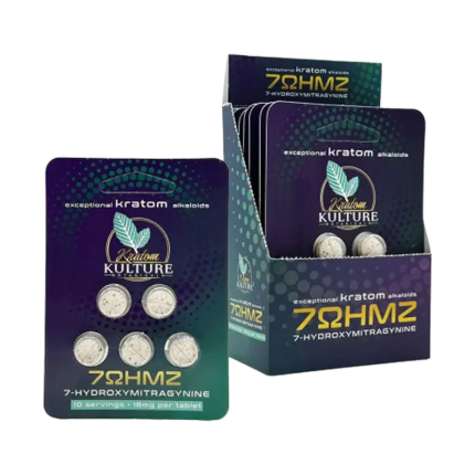 7OHMZ Kratom Kulture 5ct 7OH Caps 18mg per Capsule - Seven Tech