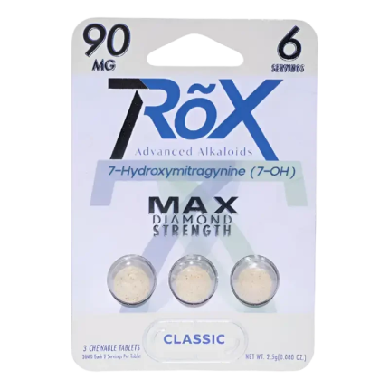 7Rox 3ct 7OH Classic Tabs 30mg Per Tablet - Seven Tech