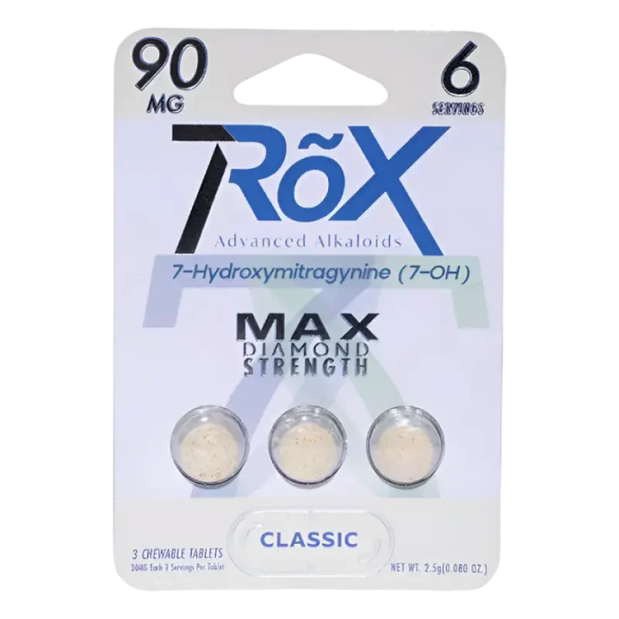 7Rox 3ct 7OH Classic Tabs 30mg Per Tablet - Seven Tech