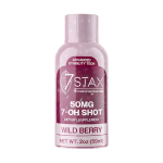 7Stax 7 Hydroxymitragynine Liquid Shot Wild Berry 50mg - Seven Tech