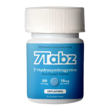 7Tabz 10ct 7OH Chewable Tabs Regular Unflavored 15mg per Tablet - Seven Tech