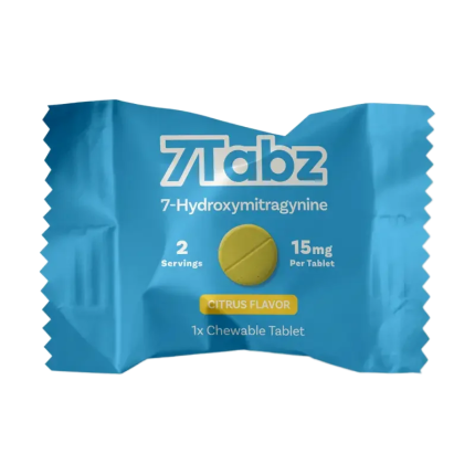 7Tabz 1ct 7OH Chewable Tabs Citrus 15mg per Tablet - Seven Tech