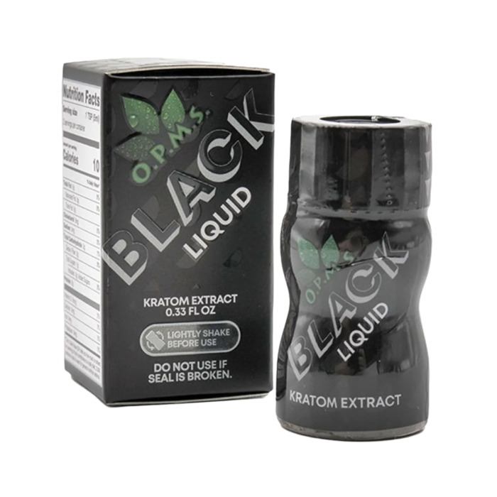 O.P.M.S. KRATOM SHOTS - BLACK - Seven Tech