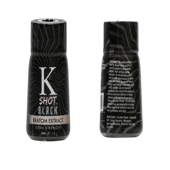 K SHOT 10ML - BLACK EXTRA STRENGTH - Seven Tech