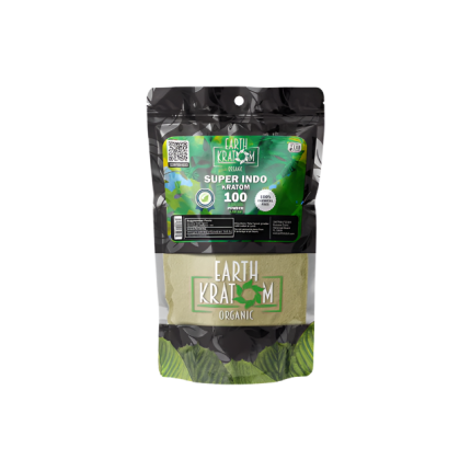 EARTH KRATOM POWDER 100G - INDO SUPER GREEN VEIN - Seven Tech