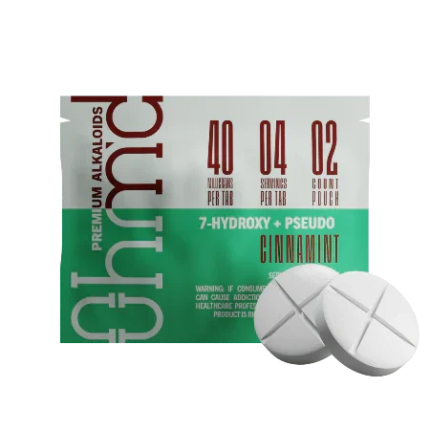 Ohm'd 2ct 7OH Chewable Tabs Cinnamint 40mg per Tablet - Seven Tech
