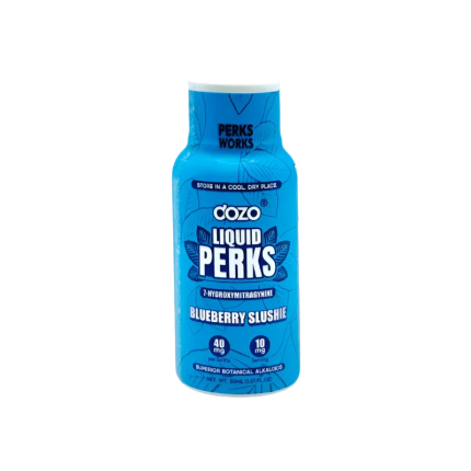 Dozo Perks 7 Hydroxymitragynine Liquid Shot Blueberry Slushie 40mg - Seven Tech