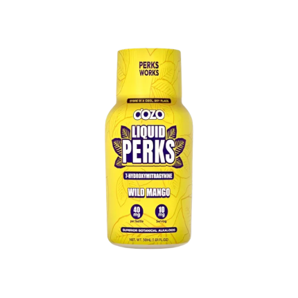 Dozo Perks 7 Hydroxymitragynine Liquid Shot Wild Mango 40mg - Seven Tech