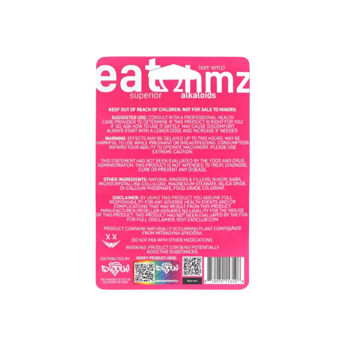 Eat Ohmz 4ct Psuedoindoxyl Tabs 25mg Per Tablet - Seven Tech
