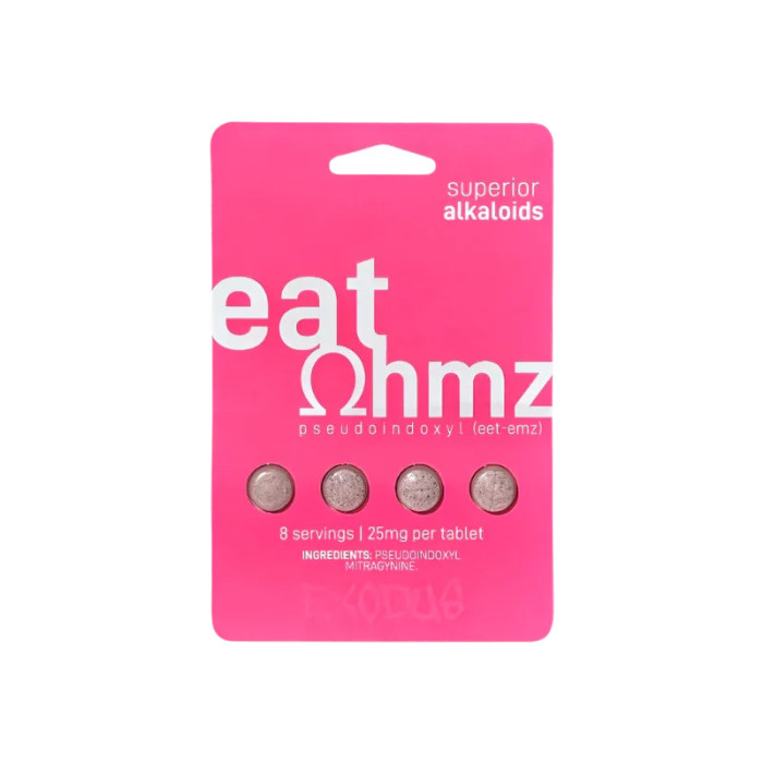 Eat Ohmz 4ct Psuedoindoxyl Tabs 25mg Per Tablet - Seven Tech