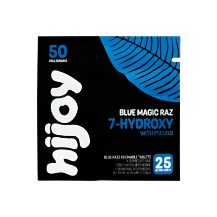 HIJOY 4ct 7OH + Psuedoindoxyl Blue Magic Raz 25mg + 2ct Bundle - Seven Tech