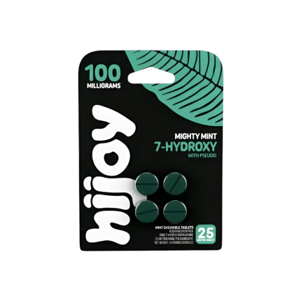 HIJOY 4ct 7OH + Psuedoindoxyl Mighty Mint 25mg + 2ct Bundle - Seven Tech