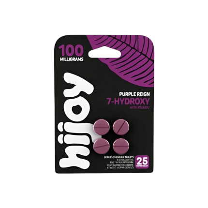 HIJOY 4ct 7OH + Psuedoindoxyl Purple Reign 25mg + 2ct Bundle - Seven Tech