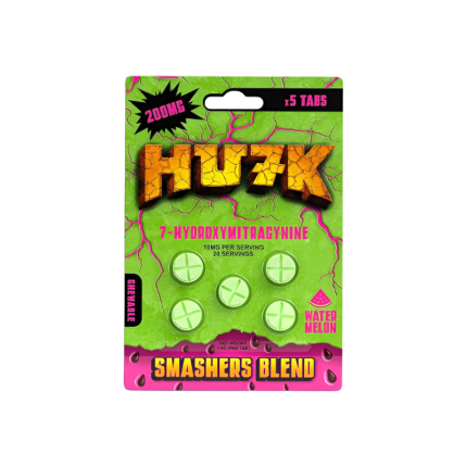 Hu7k 5ct 7OH Tabs Watermelon 40mg Per Tablet - Seven Tech