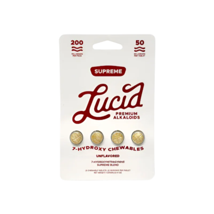Lucid Supreme 7OH Chewables Tablets Unflavored 50mg Per Tablet - Seven Tech