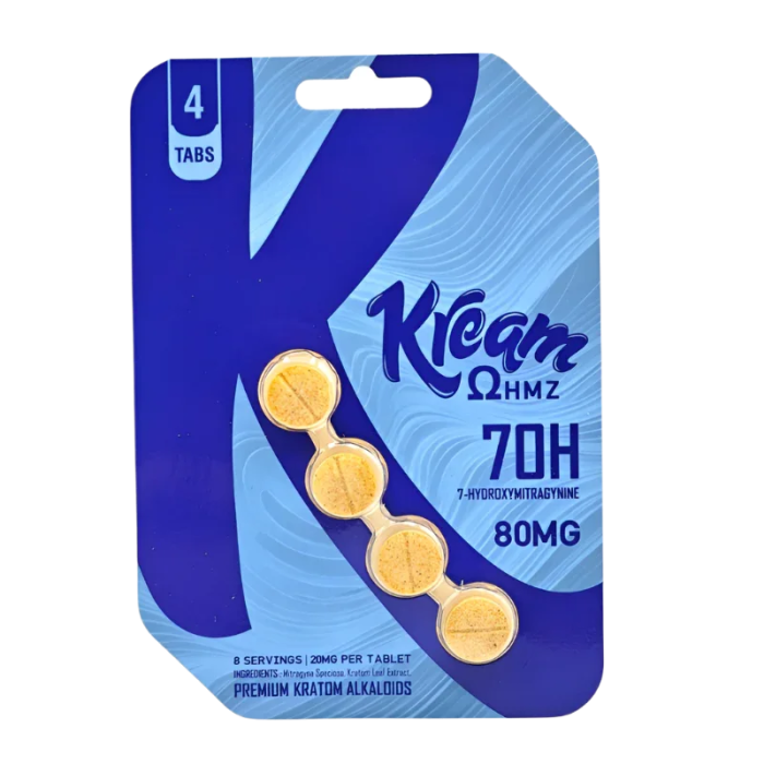 Kream 4ct 7OH Original Chewable Tabs 20mg per Tablet - Seven Tech