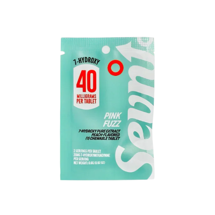 Sevn 1ct 7OH Tabs Pink Fuzz 40mg Per Tablet - Seven Tech
