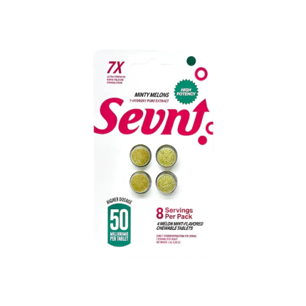 Sevn 7OH 4ct Tablets Minty Melons 50mg Per Tablet - Seven Tech