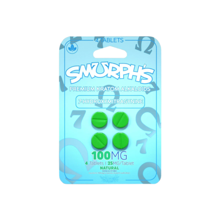 🎁 Smurph's 4ct 7OH Tabs Natural 25mg Per Tablet (100% off) - Seven Tech