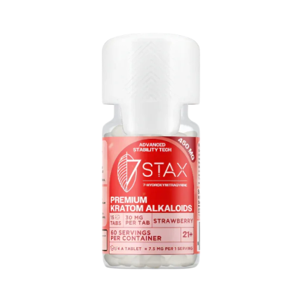 7Stax 15ct 7OH Tabs Srawberry 30mg Per Tablet - Seven Tech