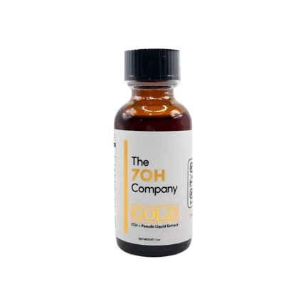 The 7OH Company Gold 7 Hydroxymitragynine Liquid Shot + PSUEDO 60mg - Seven Tech