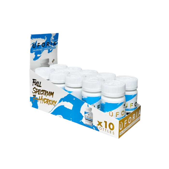 Uforia Full Spectrum 30ct 7-OH Tabs Blue 15mg Per Tablet - Seven Tech