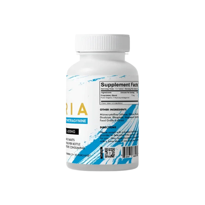 Uforia Full Spectrum 30ct 7-OH Tabs Blue 15mg Per Tablet - Seven Tech