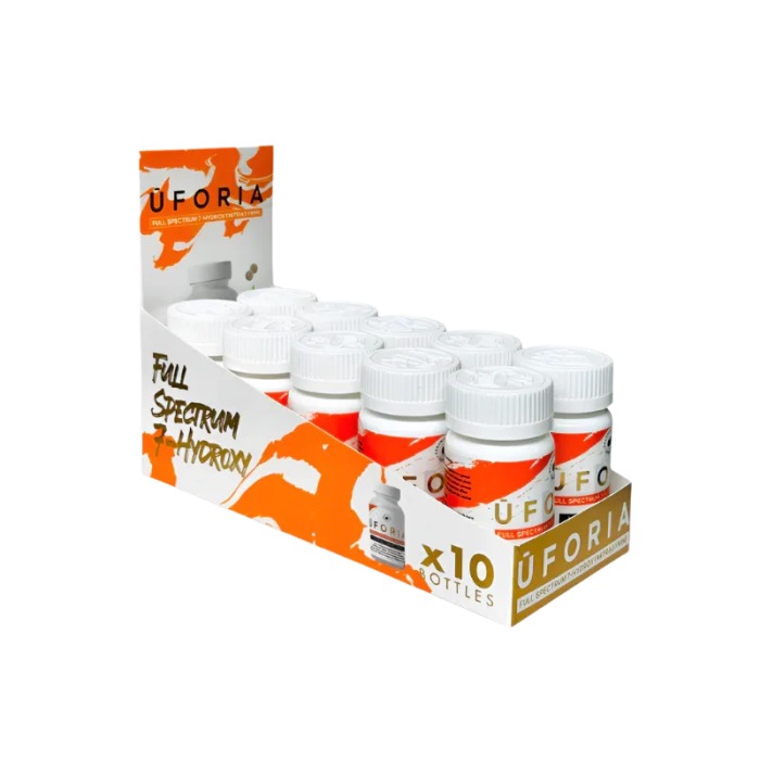 Uforia Full Spectrum 15ct 7-OH Tabs Orange 15mg Per Tablet - Seven Tech