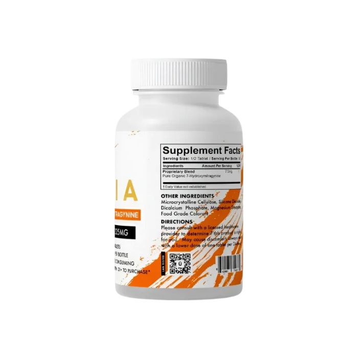 Uforia Full Spectrum 15ct 7-OH Tabs Orange 15mg Per Tablet - Seven Tech